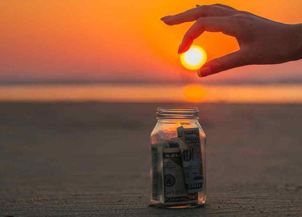 Солнышко с деньгами