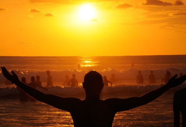 Человек на рассвете