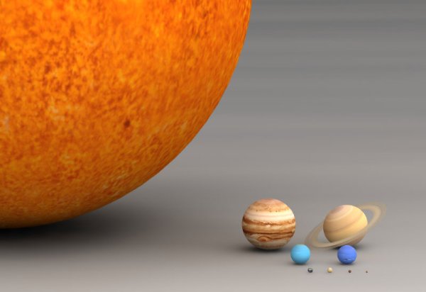 Сравнительные Размеры планет