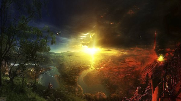 Солнечное затмение фэнтези