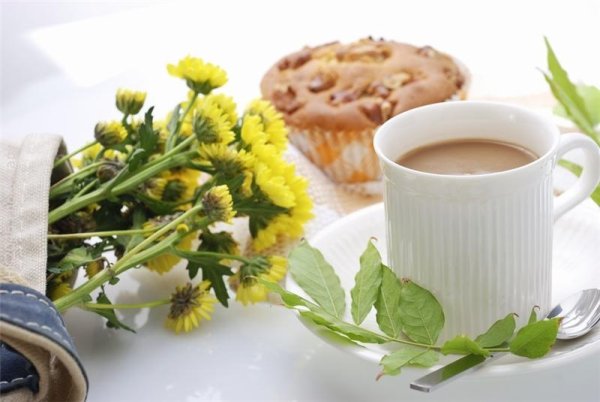 Утро кофе солнце