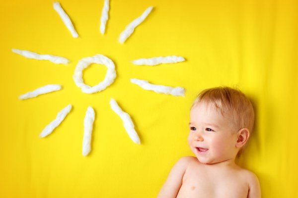 Солнце и детки