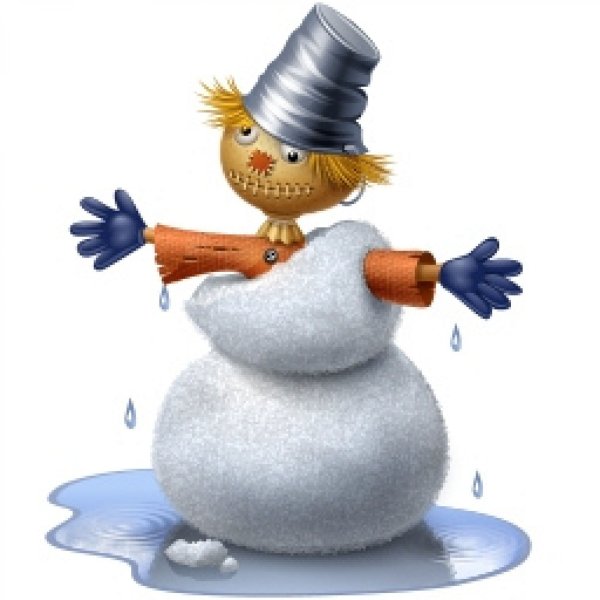 Тающий Снеговик