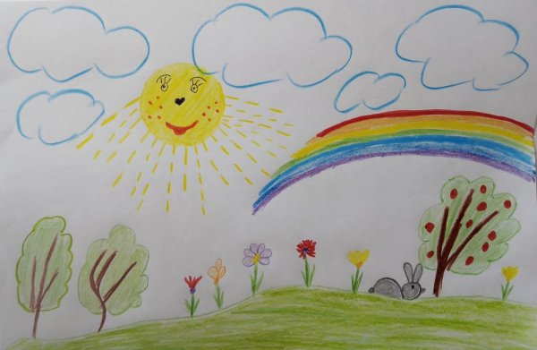 Пусть всегда будет небо рисунок