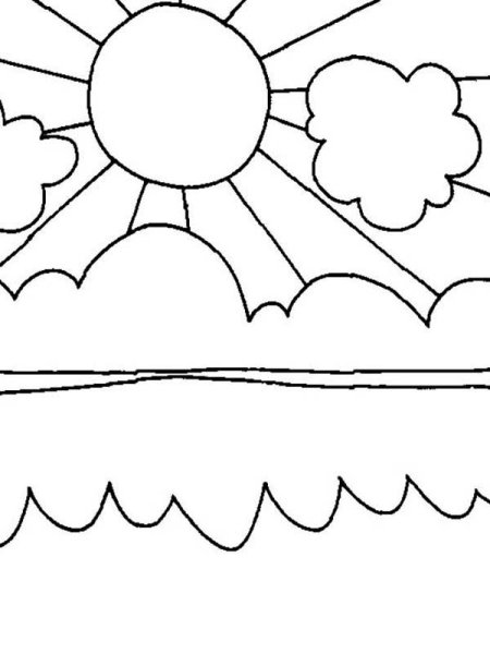 Вытынанка солнышко