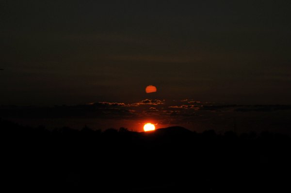 Затмение на закате