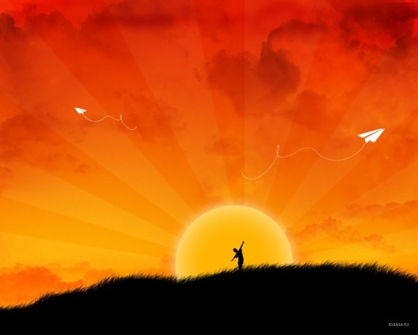 Апельсиновое солнце