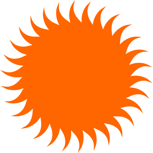 Оранжевое солнышко