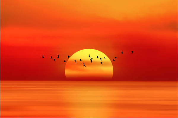 Закат солнца