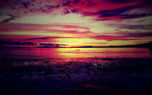 Малиновое небо