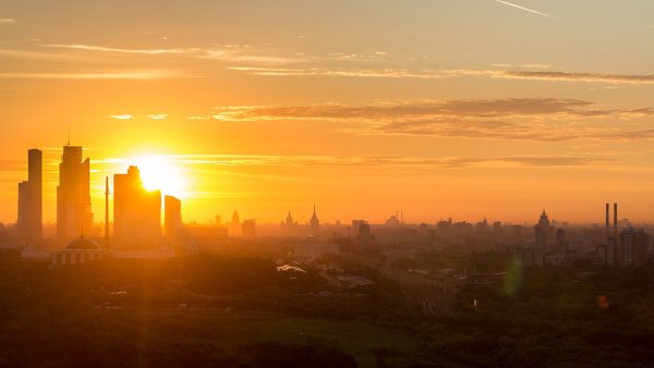 Утренний город