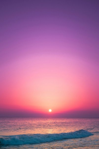 Лиловый закат