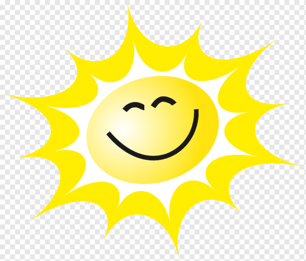 Солнце улыбка