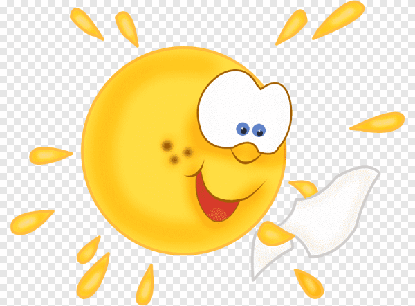 Летние смайлики