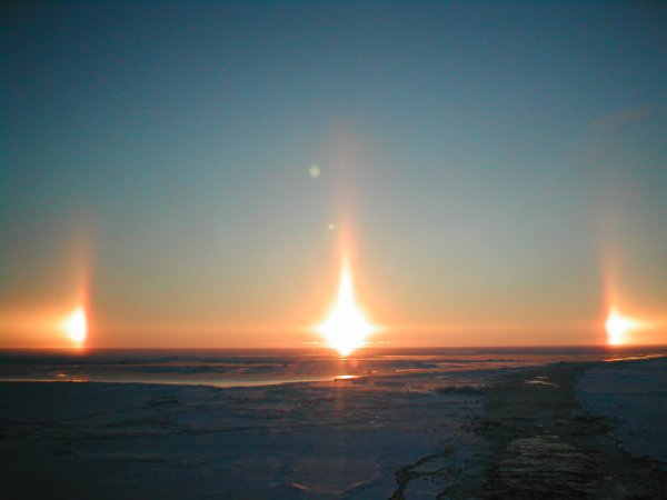 Паргелий ложное солнце