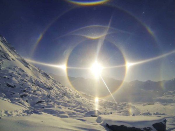 Явление паргелий солнечное паргелий