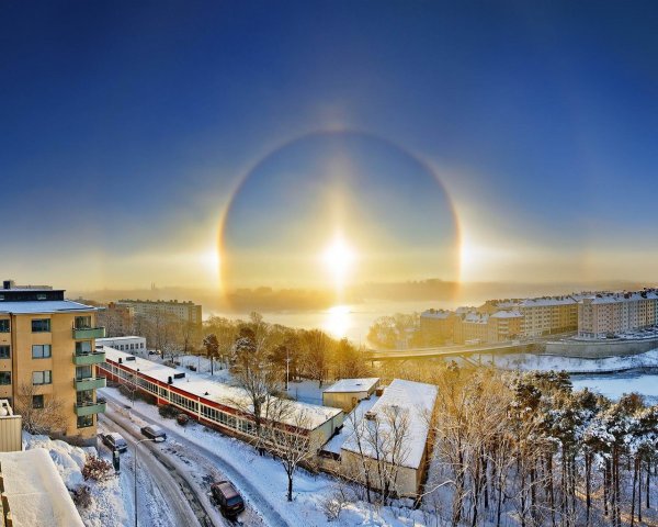 Явление паргелий солнечное паргелий