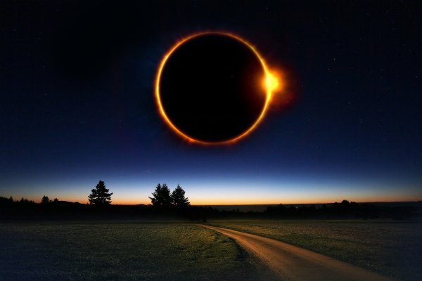 Solar Eclipse Ring of Fire