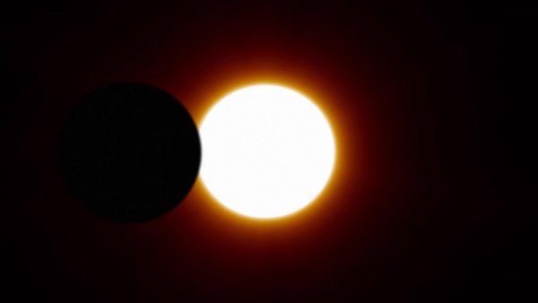 Затмение в реальной жизни