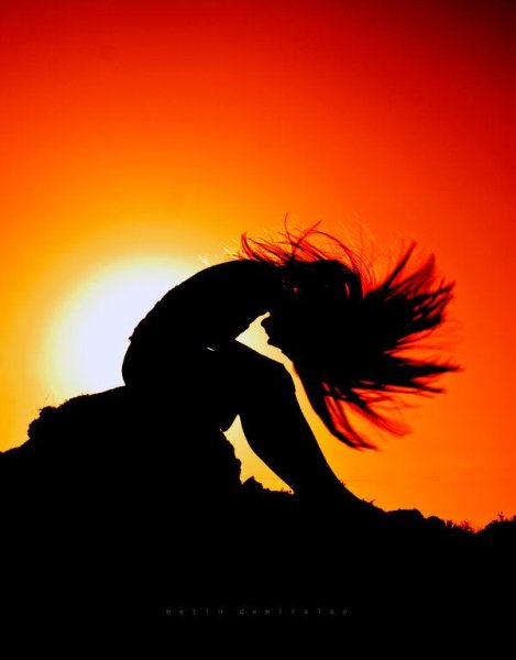 Поцелуй вечером