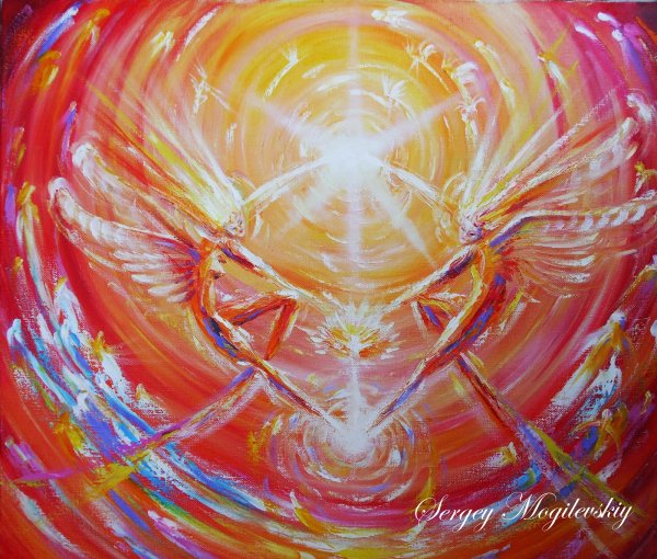 Божественный свет живопись