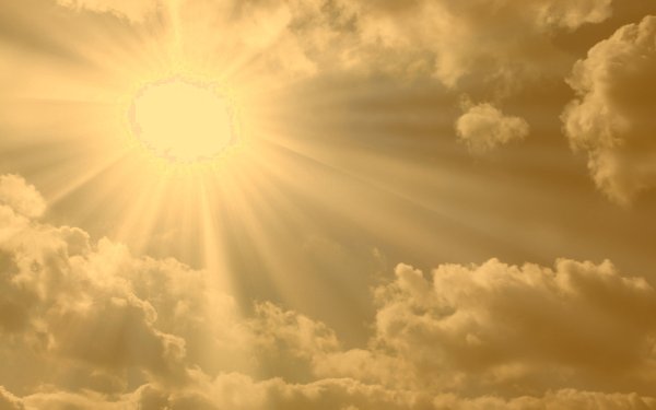 Небо солнце