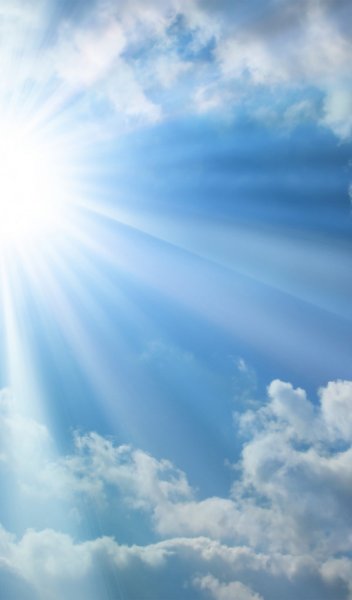 Лучи солнца