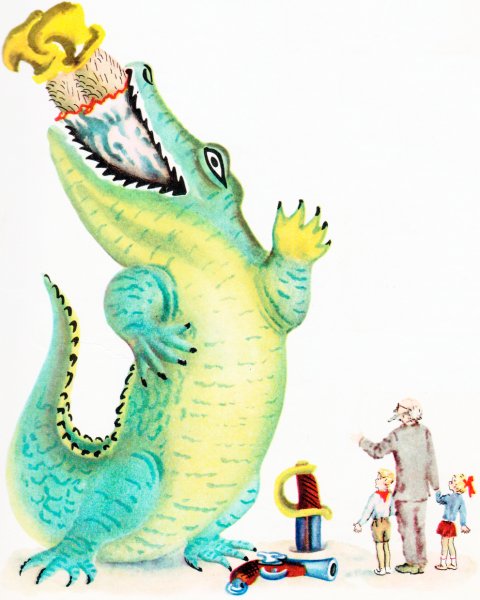 Крокодил солнце проглотил