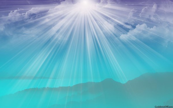 Яркое солнце