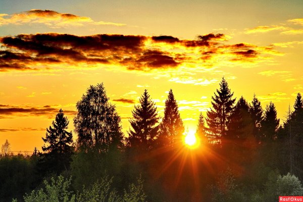 Пейзаж закат