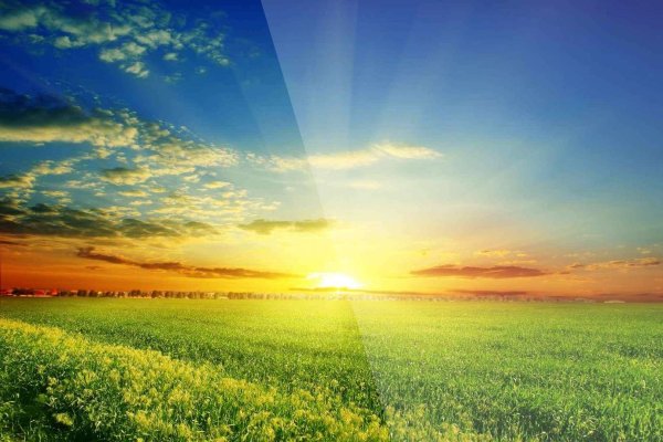 Природа солнце