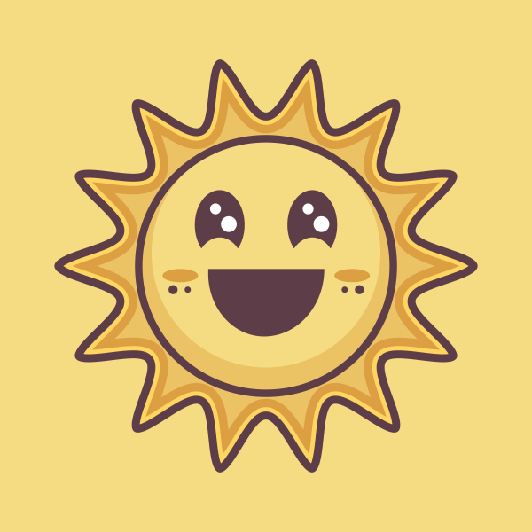 Желтое солнце