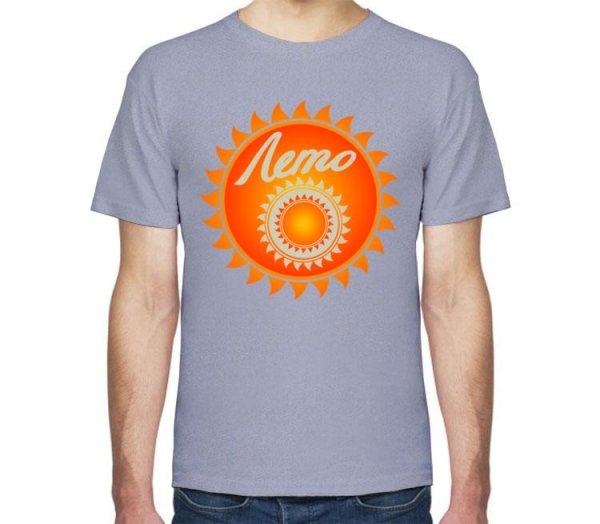 Футболка солнце