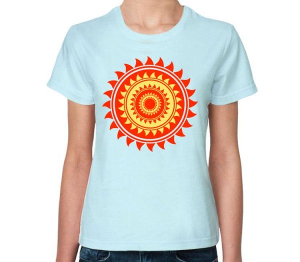 Футболка солнце