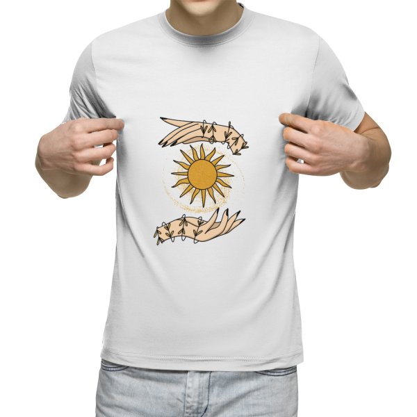 Майка с солнцем