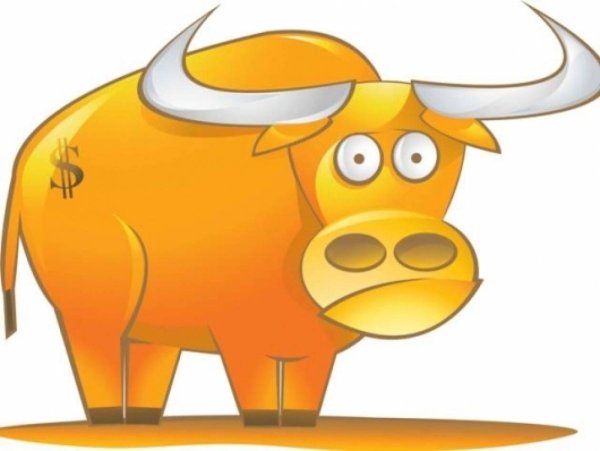 Бык стикер в Инстаграм