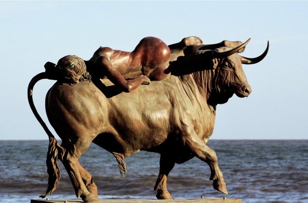 Похищение Европы бык Зевс