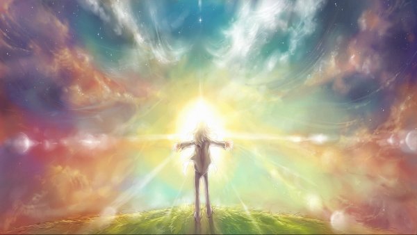 Небо солнце облака