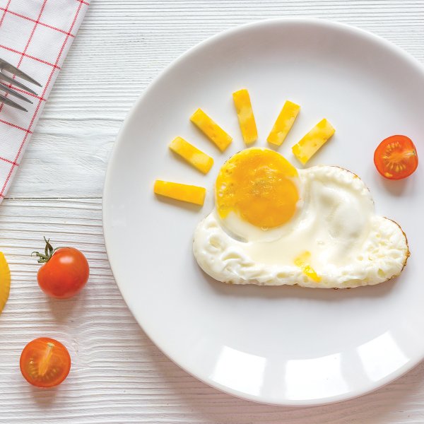 Яичница солнышко