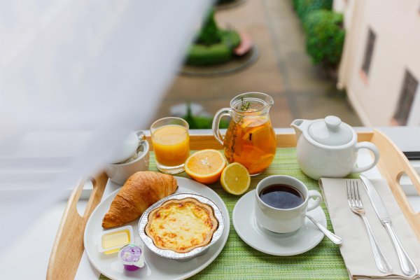 Утро завтрак