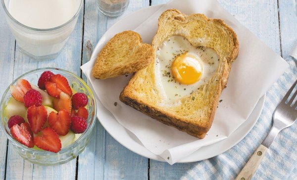 Тосты для детей на завтрак