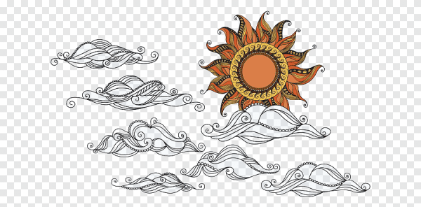 Солнце узор