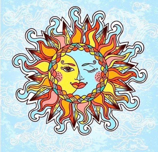 Алхимические Гравюры солнце