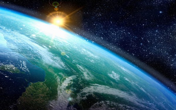 Земля вращается вокруг солнца