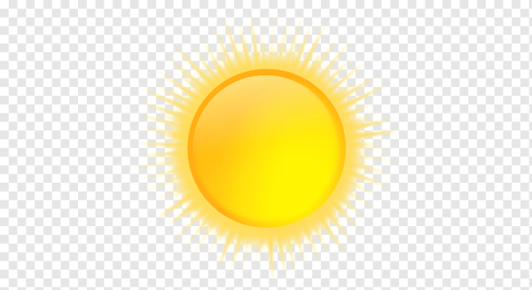 Солнышко на белом фоне