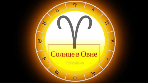 Солнце в знаках зодиака