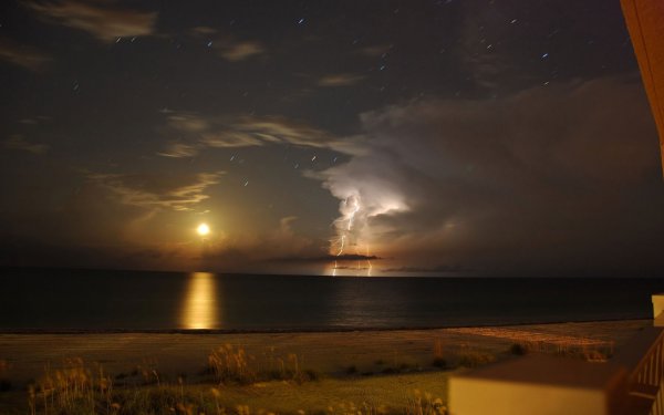 Гроза на закате