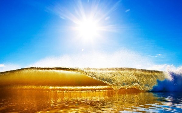 Солнце над водой