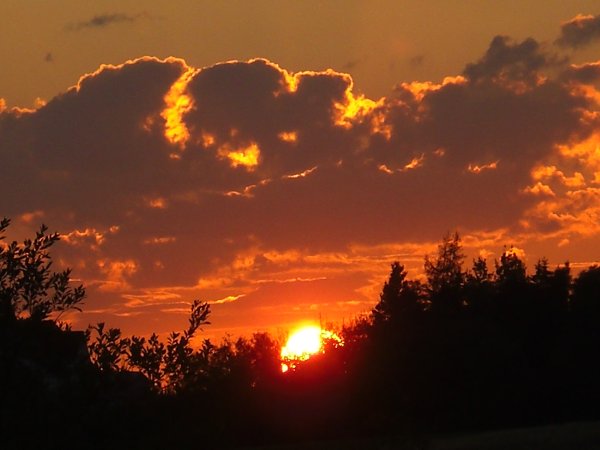 Небо при Восходе солнца