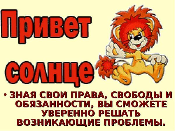Привет солнце мое